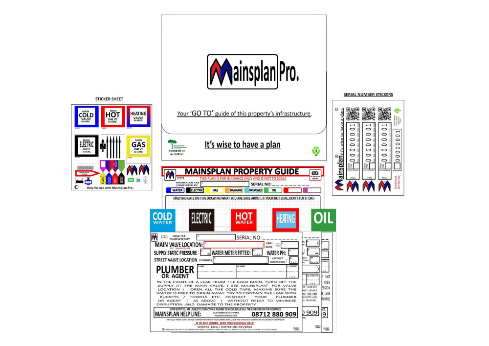 Cold Water, Electric, Hot Water, Heating and Oil